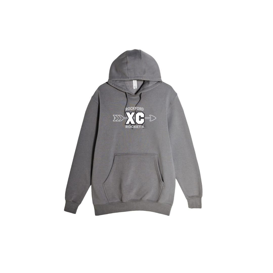 Rockford Twill Applique XC Unisex Heavyweight Hoodie (4 colors available)