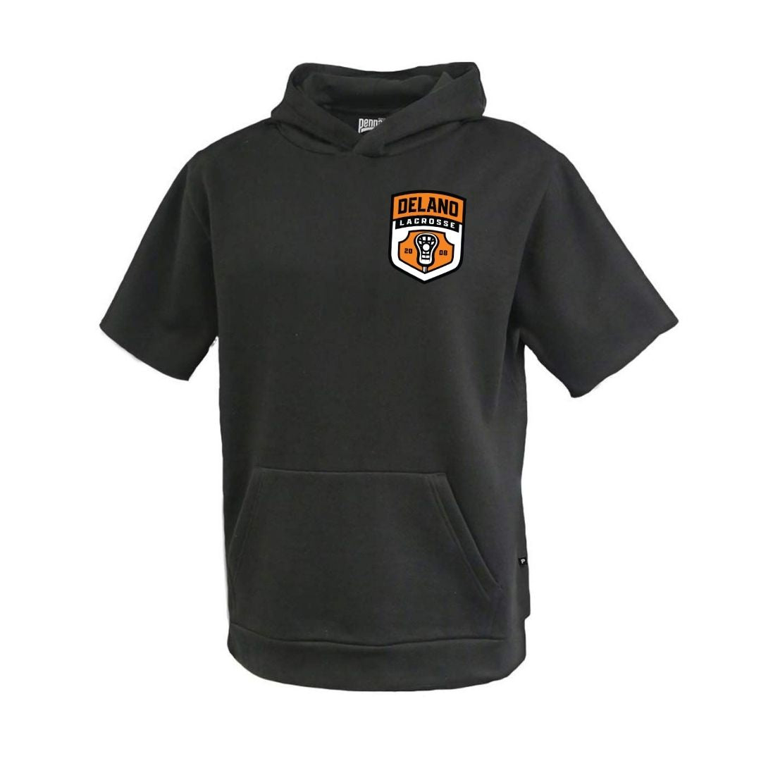 Youth Fleece Short Sleeve Hoodie - Delano Lacrosse