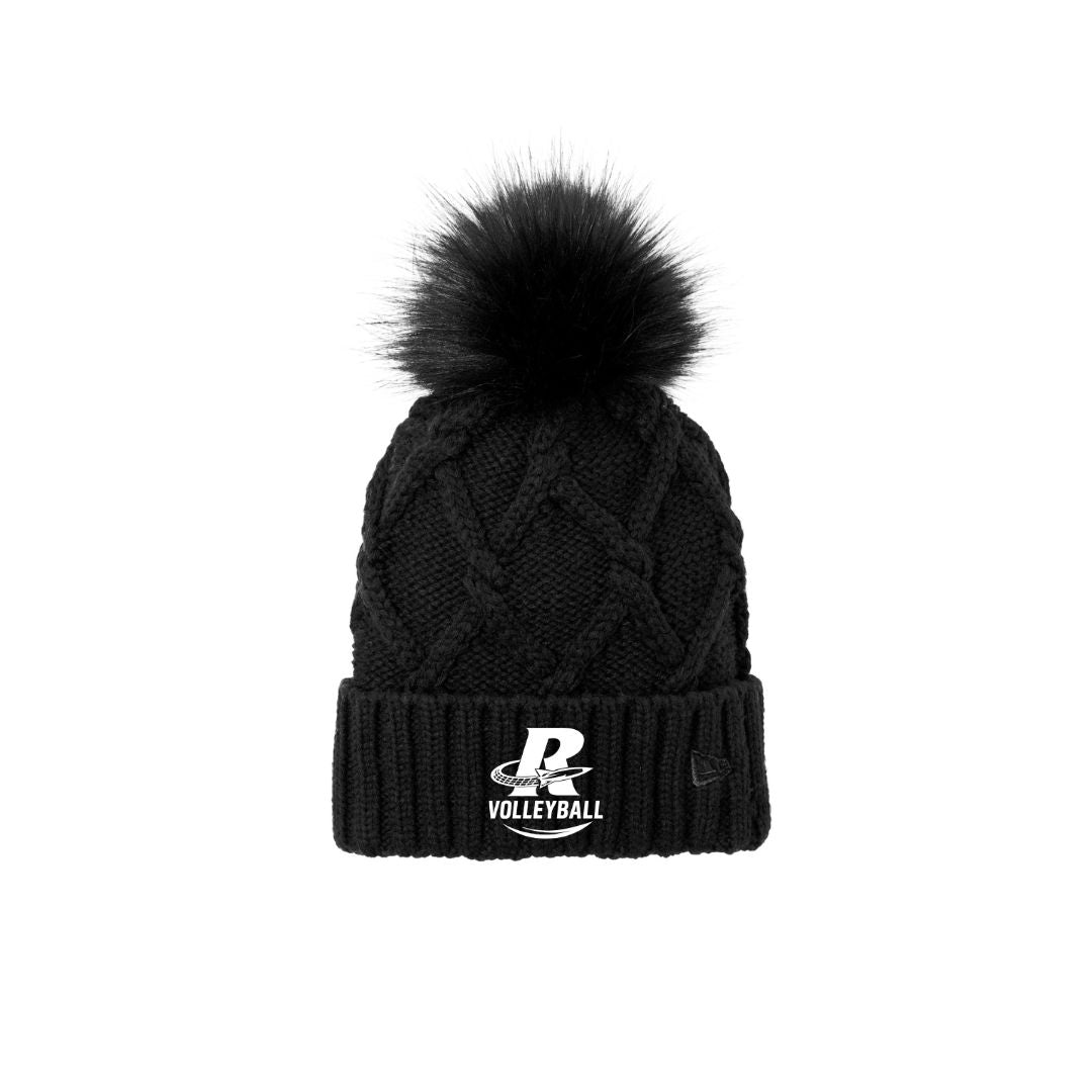 New Era® Faux Fur Pom Beanie