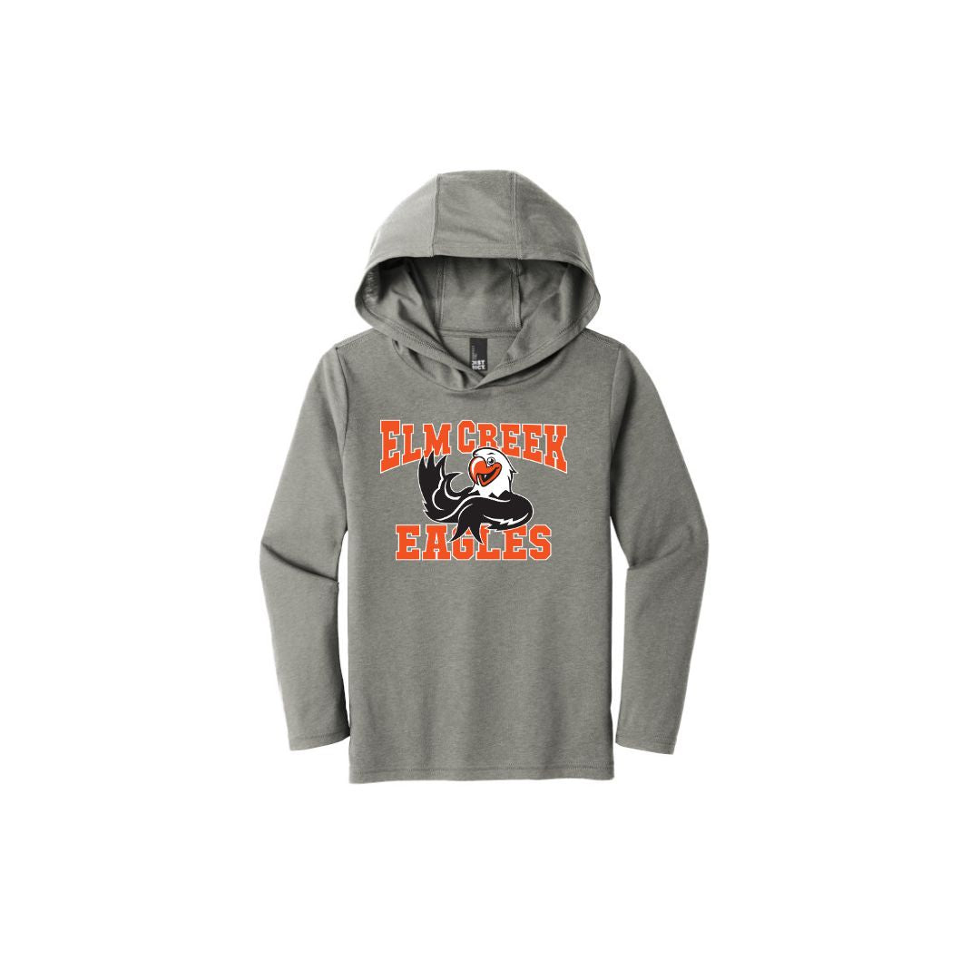 '25 Elm Creek District ® Youth Perfect Tri ® Long Sleeve Hooded Tee