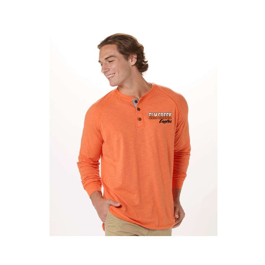 Elm Creek Unisex Henley Long Sleeve T-Shirt - 2025