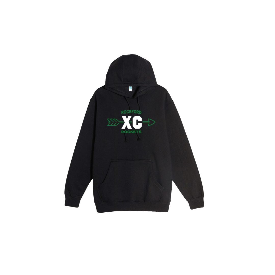 Rockford Twill Applique XC Unisex Heavyweight Hoodie (4 colors available)