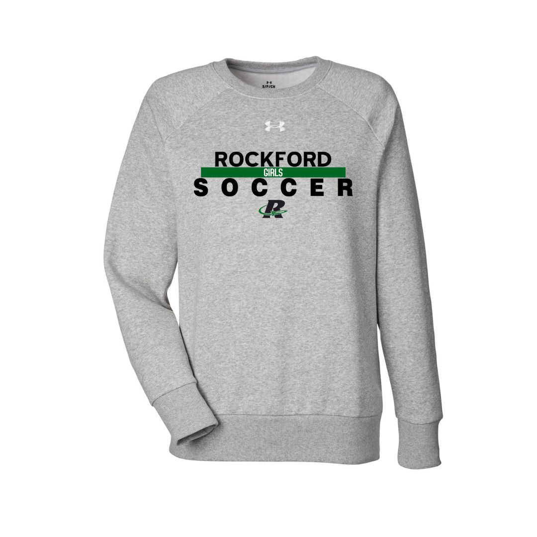 Under Armour Women's Rival Fleece Sweatshirt - Soccer 2026