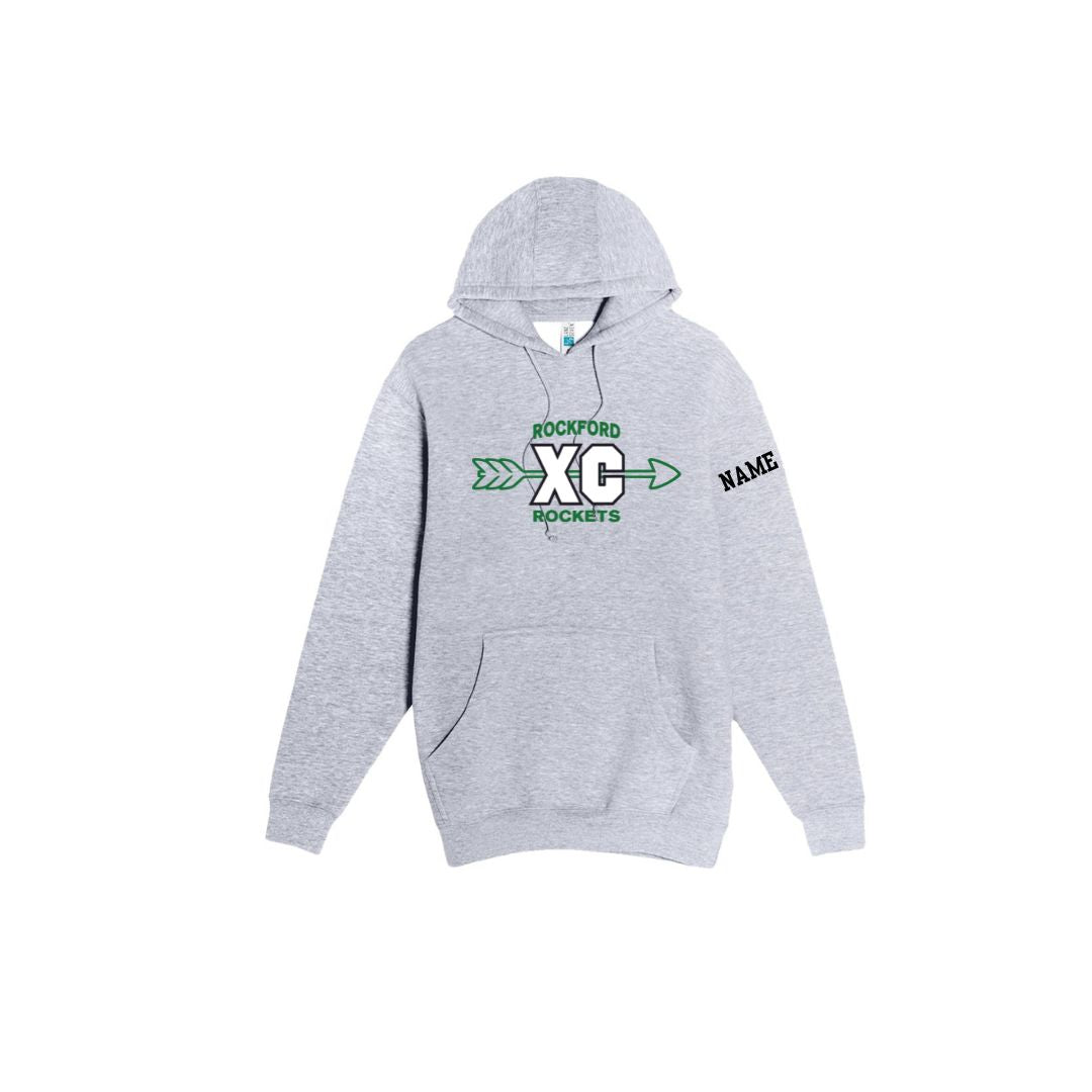 Rockford Twill Applique XC Unisex Heavyweight Hoodie (4 colors available)
