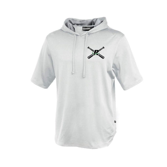 Pennant Short Sleeve Warmup Hoodie