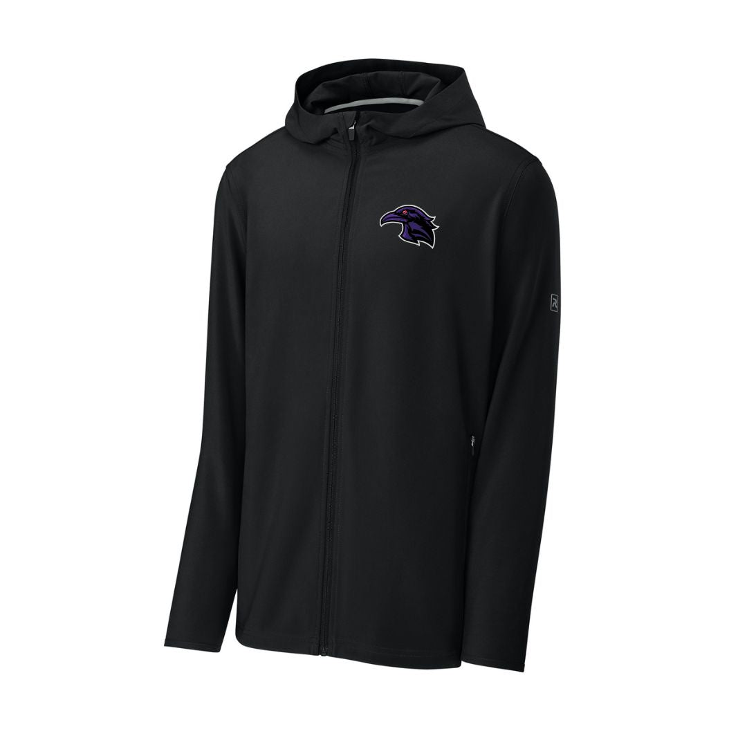 Crows Barrage Full-Zip Richardson Hooded Wind Jacket