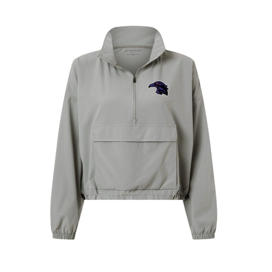 Crows Women's Stretch Woven Quarter-Zip Pullover
