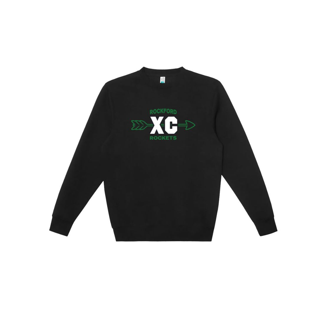 Rockford Twill Applique XC Unisex Crewneck Hoodie (3 colors available)