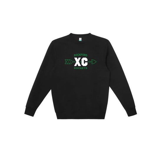 Rockford Twill Applique XC Unisex Crewneck Hoodie (3 colors available)