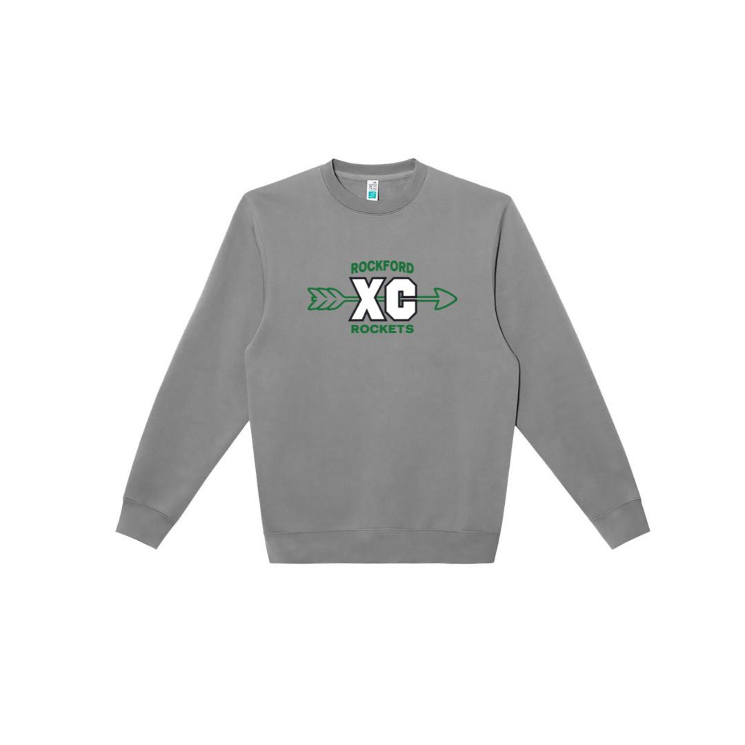 Rockford Twill Applique XC Unisex Crewneck Hoodie (3 colors available)