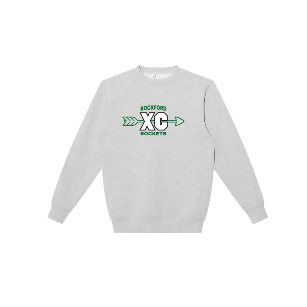 Rockford Twill Applique XC Unisex Crewneck Hoodie (3 colors available)