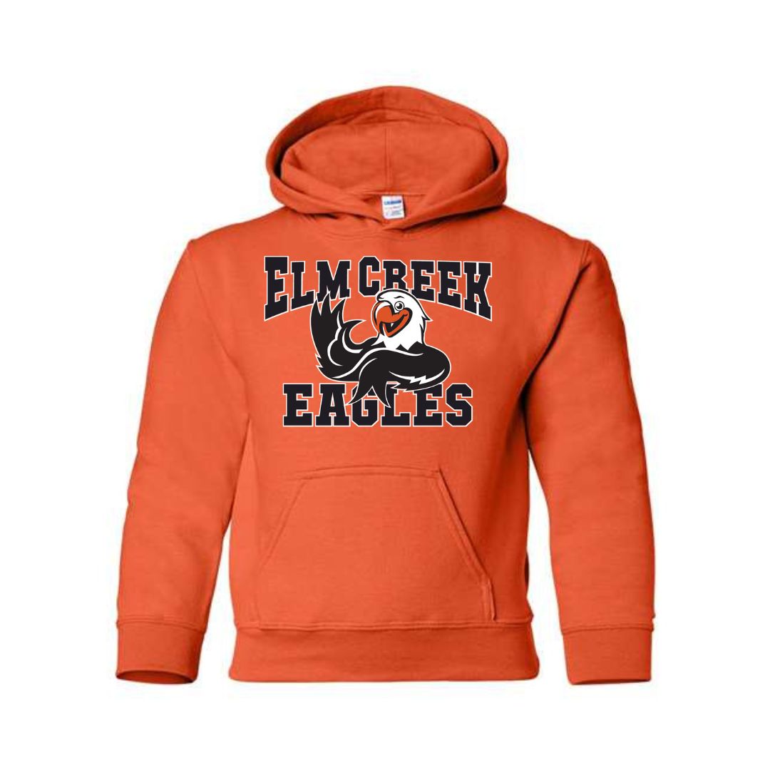 '25 Elm Creek YOUTH Gildan Heavy Blend Hooded Sweatshirt