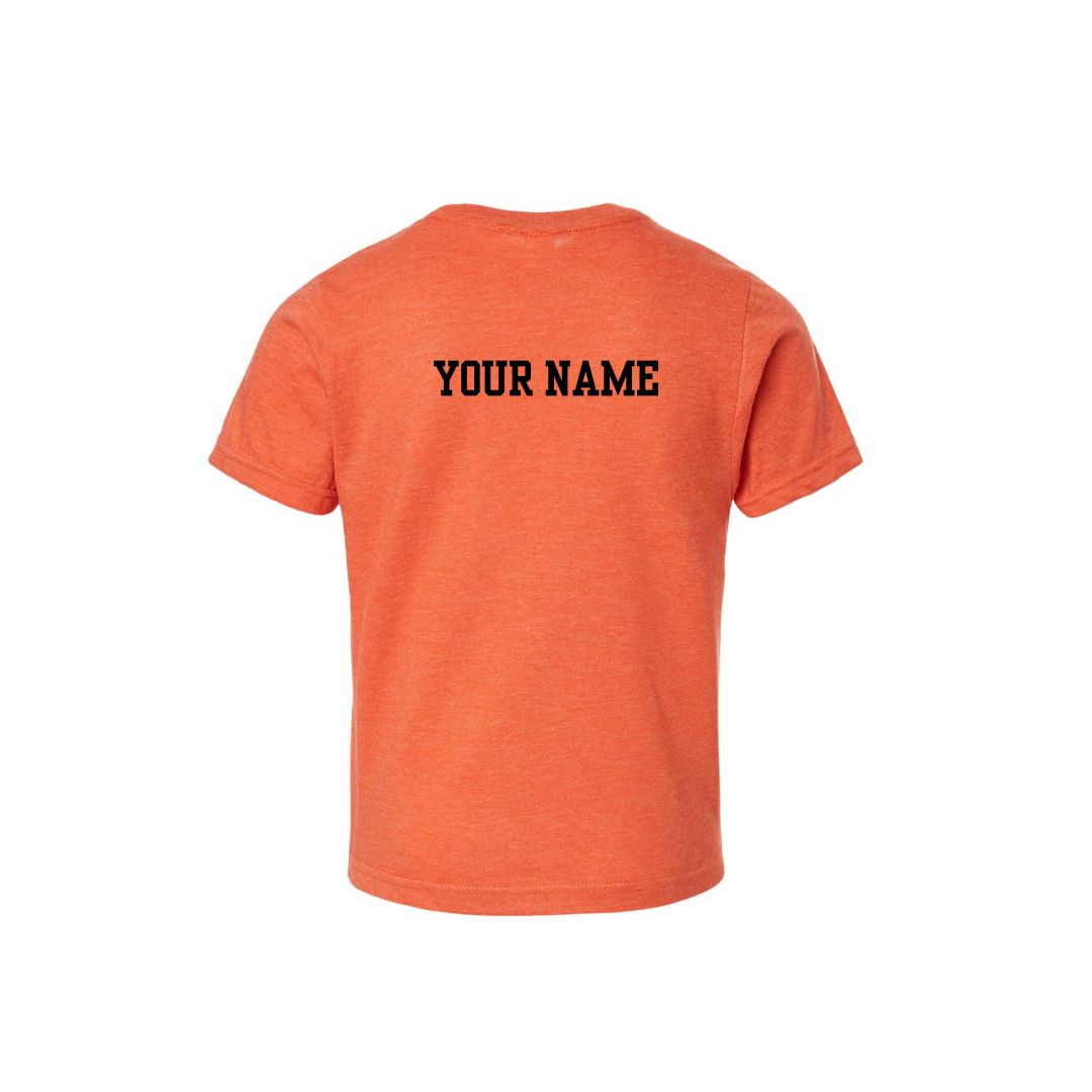 '25 Elm Creek Youth Fine Jersey T-Shirt- NEW Heather Orange