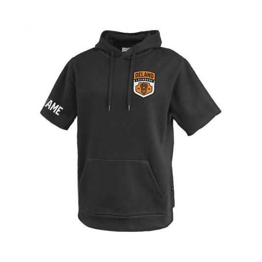 Adult Fleece Short Sleeve Hoodie - Delano Lacrosse