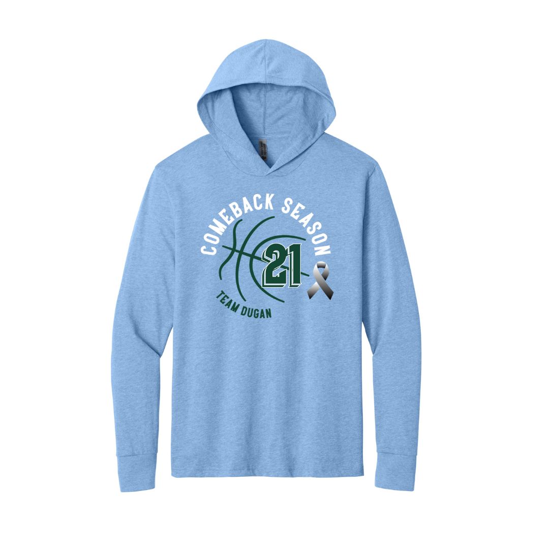 Next Level Apparel® CVC Long Sleeve Hoodie T