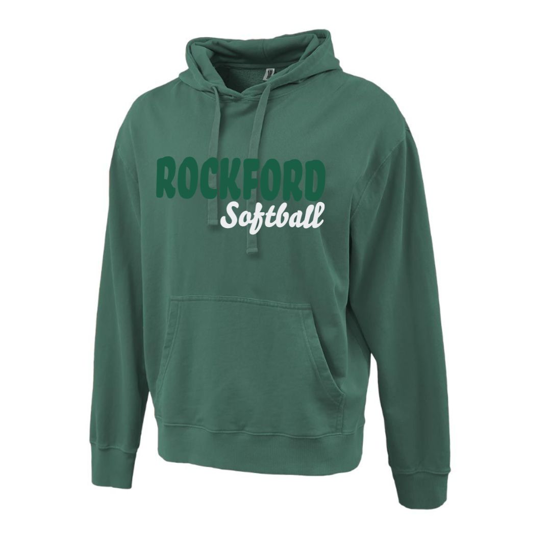 Pennant Vintage Crew or Hoodie - Puff ScreenPrint