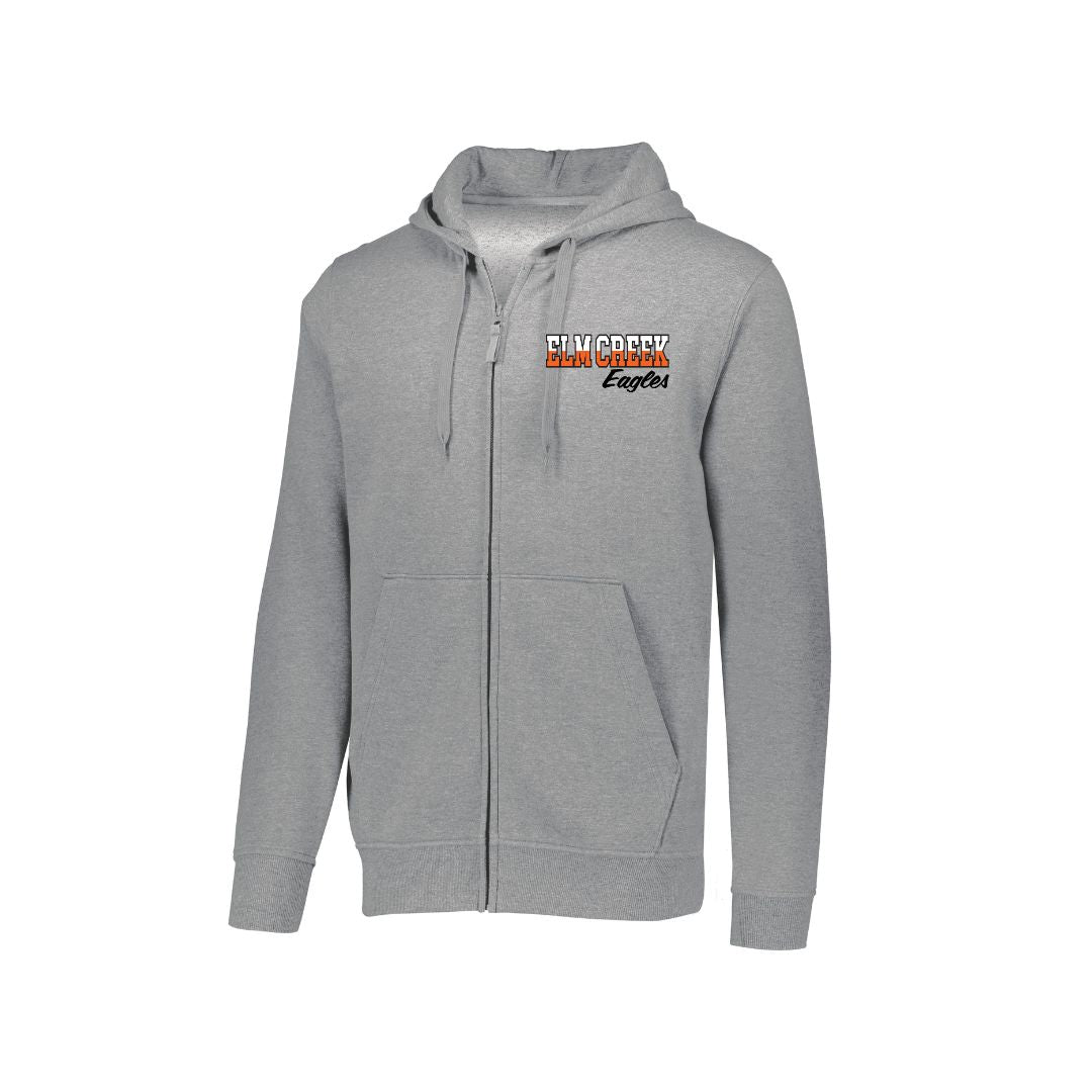 Elm Creek Augusta 60/40 Adult Fleece Full Zip Hoodie - 2025