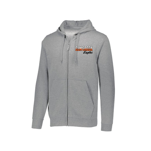 Elm Creek Augusta 60/40 Adult Fleece Full Zip Hoodie - 2025