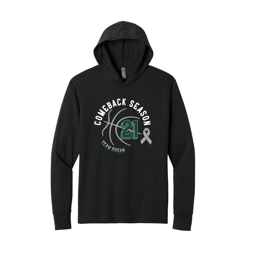 Next Level Apparel® CVC Long Sleeve Hoodie T