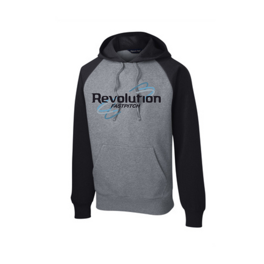 Sport-Tek® Raglan Colorblock Pullover Hooded Sweatshirt