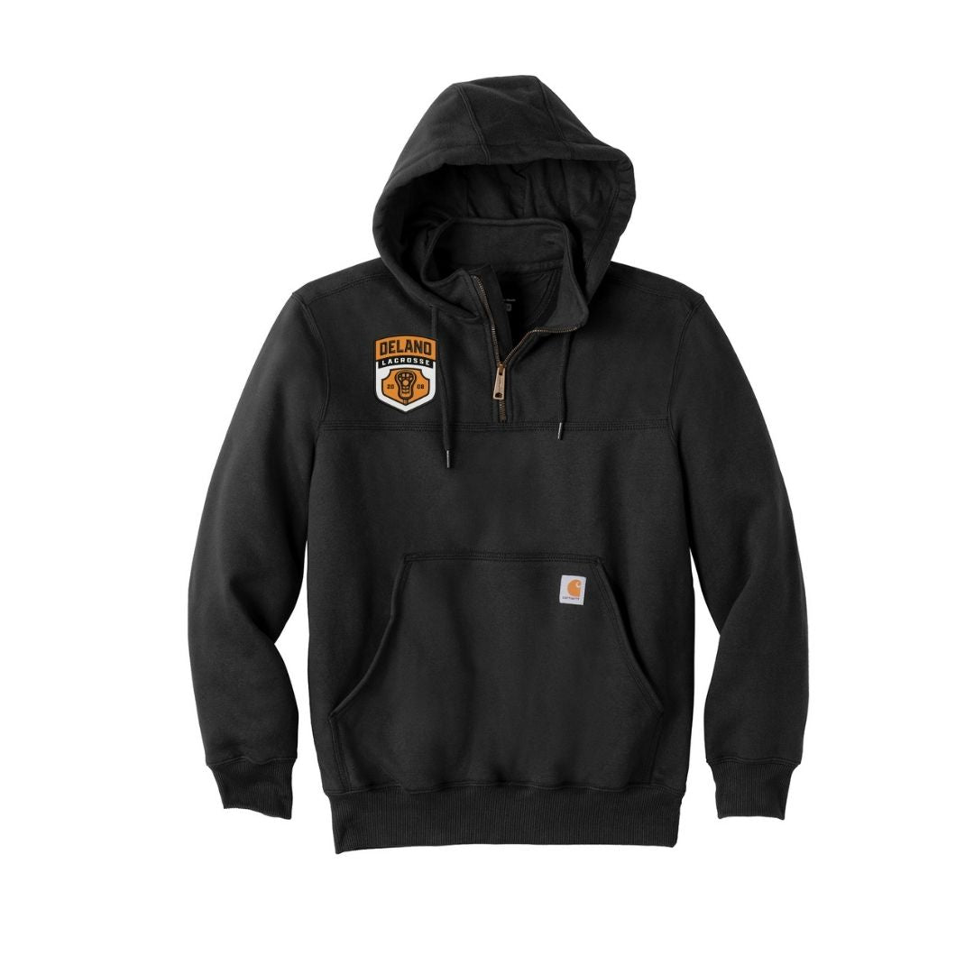 Carhartt® Rain Defender® Paxton Heavyweight Hooded Zip Mock Sweatshirt - DLAX