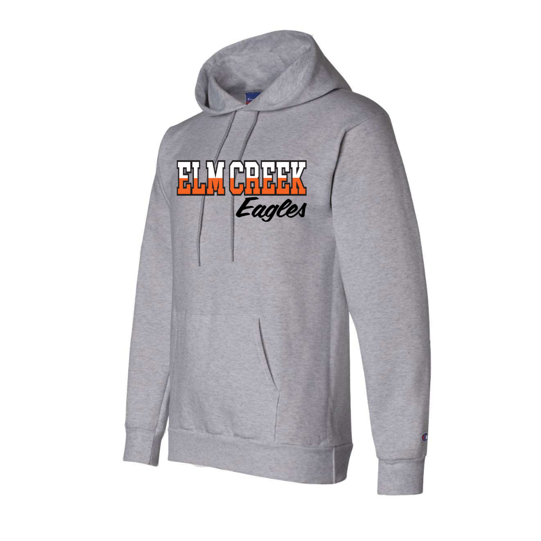 Elm Creek Adult Applique Champion® Powerblend® Hoodie-2025