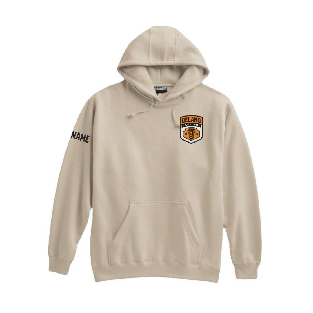 Delano Lacrosse - Pennant Super-10 ADULT Hoodie