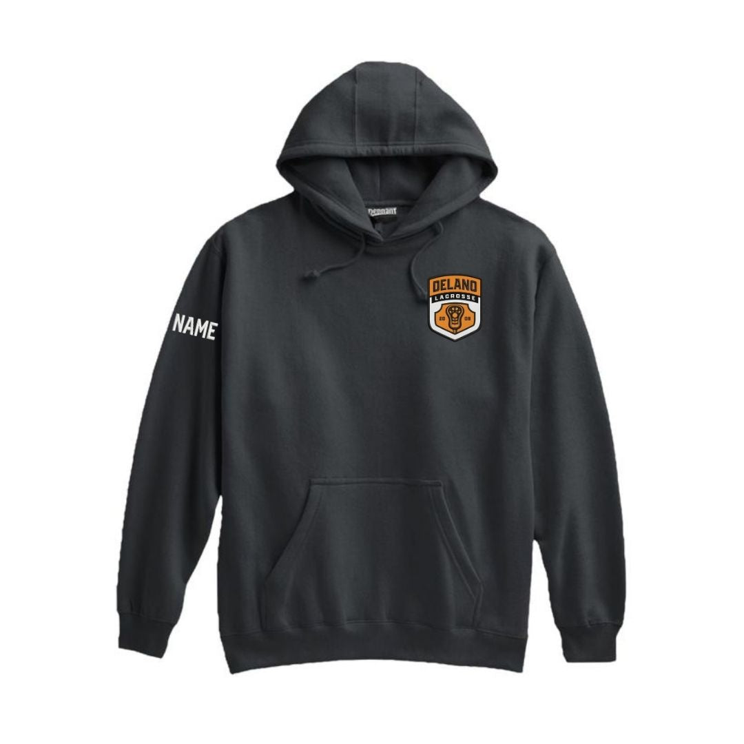 Delano Lacrosse - Pennant Super-10 ADULT Hoodie