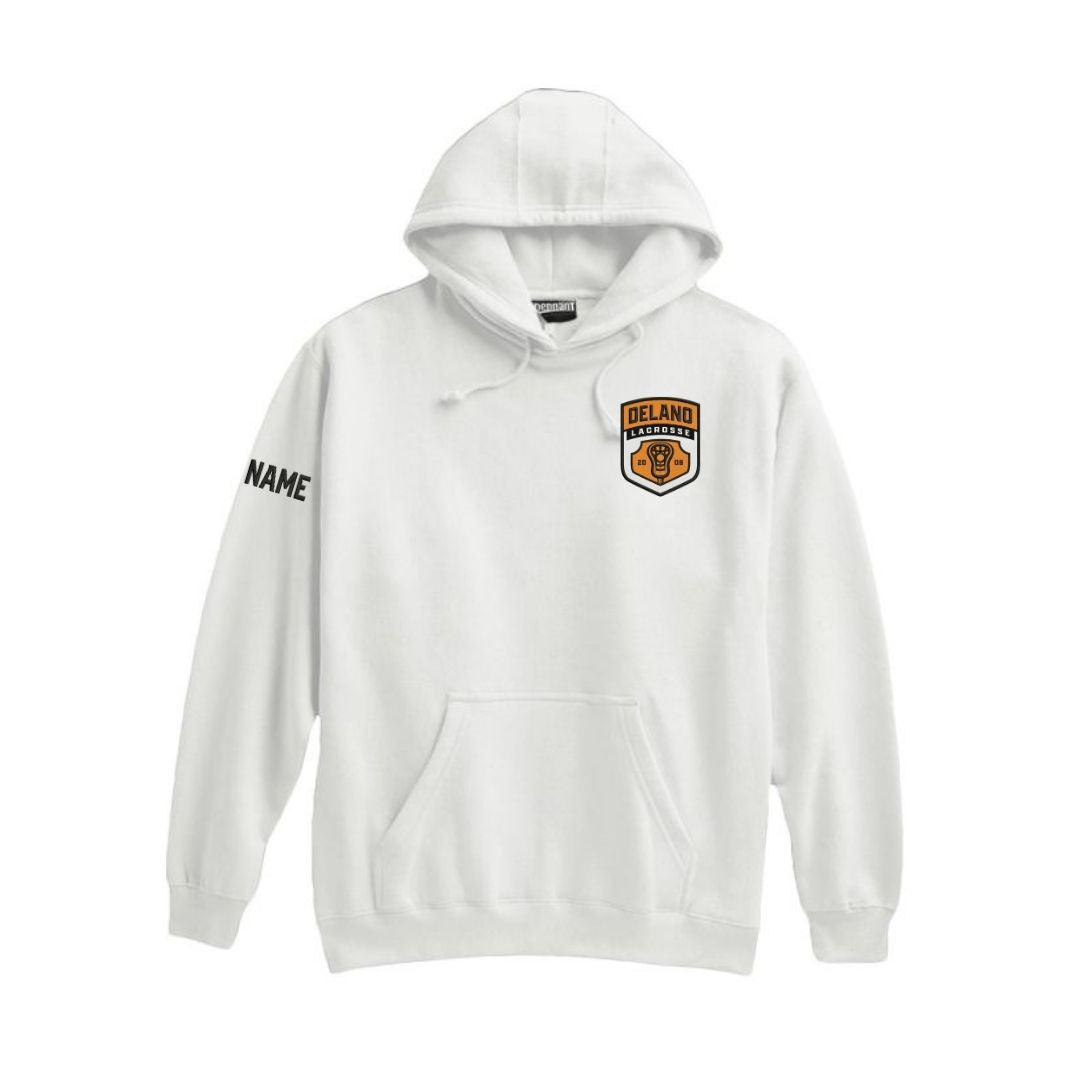 Delano Lacrosse - Pennant Super-10 ADULT Hoodie