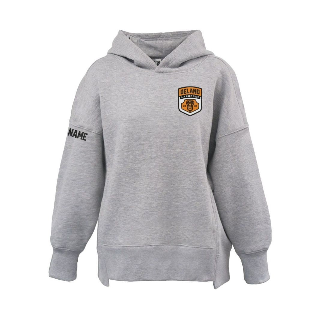 Delano Lacrosse - Pennant Women's Oversized Hoodie