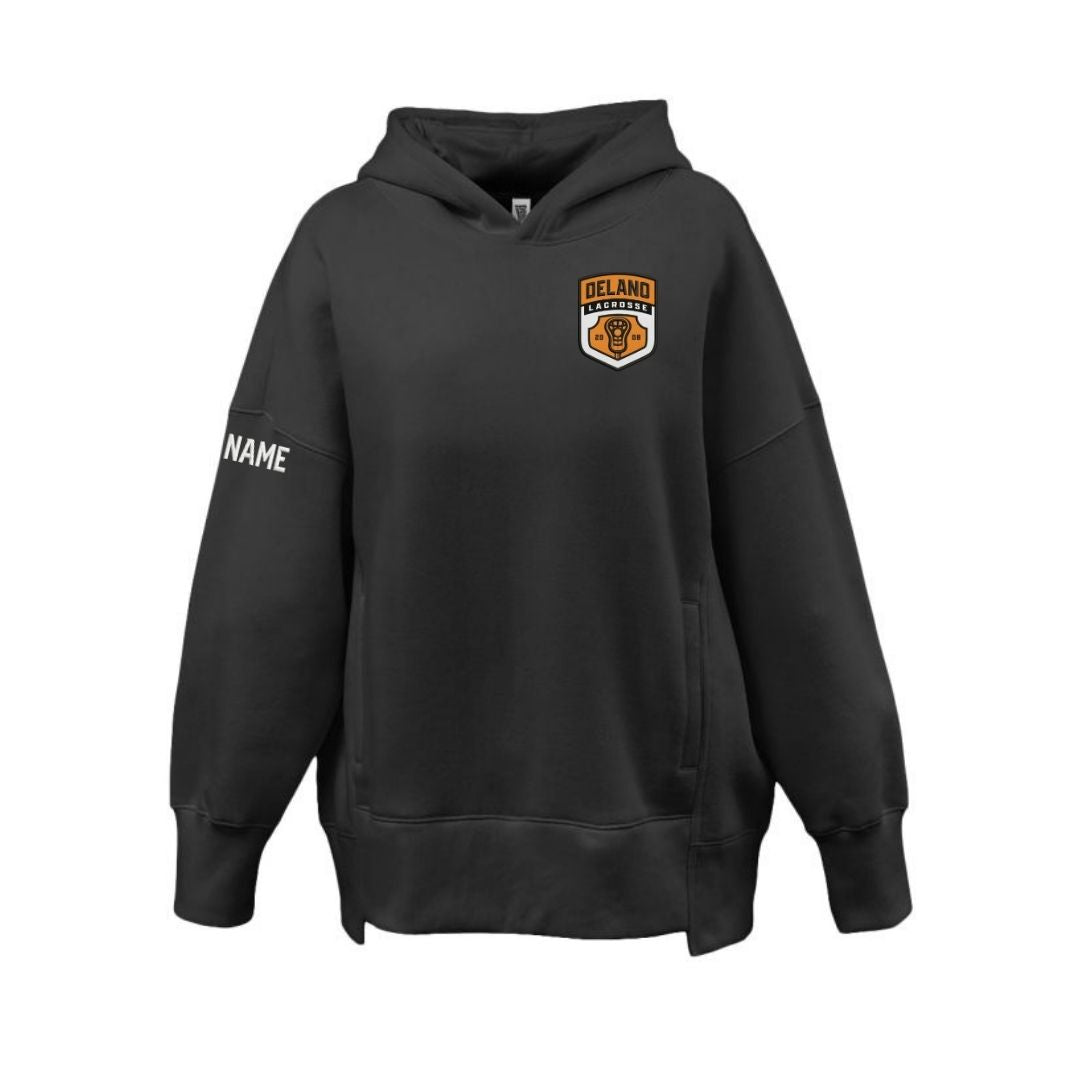 Delano Lacrosse - Pennant Women's Oversized Hoodie