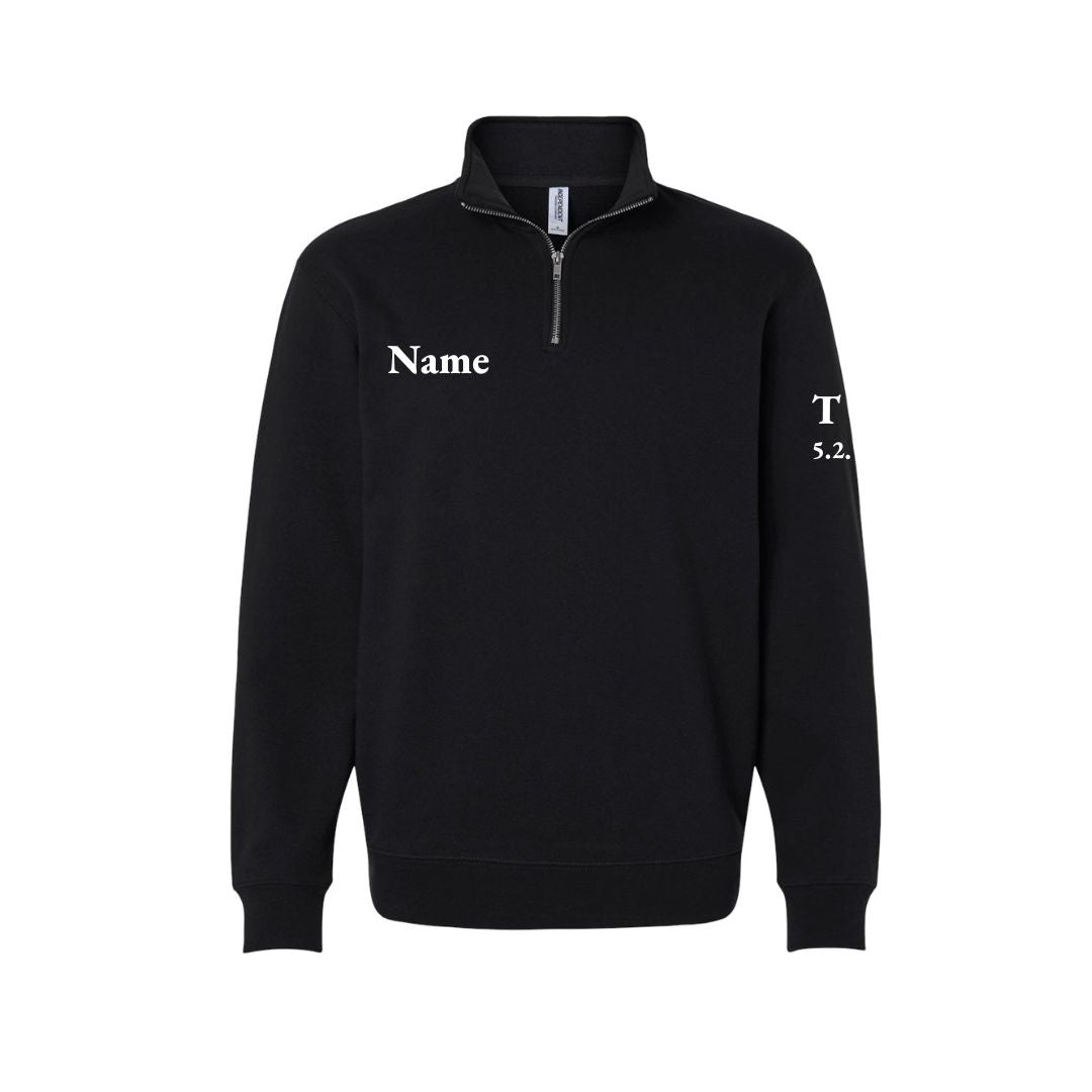 Groomsmen Independent Midweight Q-Zip Sweatshirt
