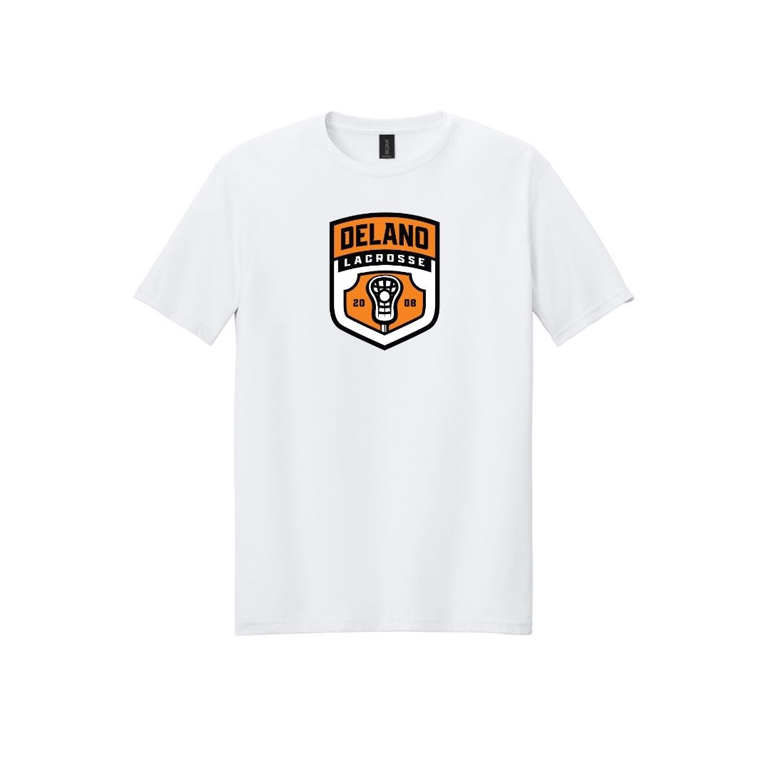 Delano Lacrosse - Gildan Softstyle Short Sleeve T (Youth or Adult)