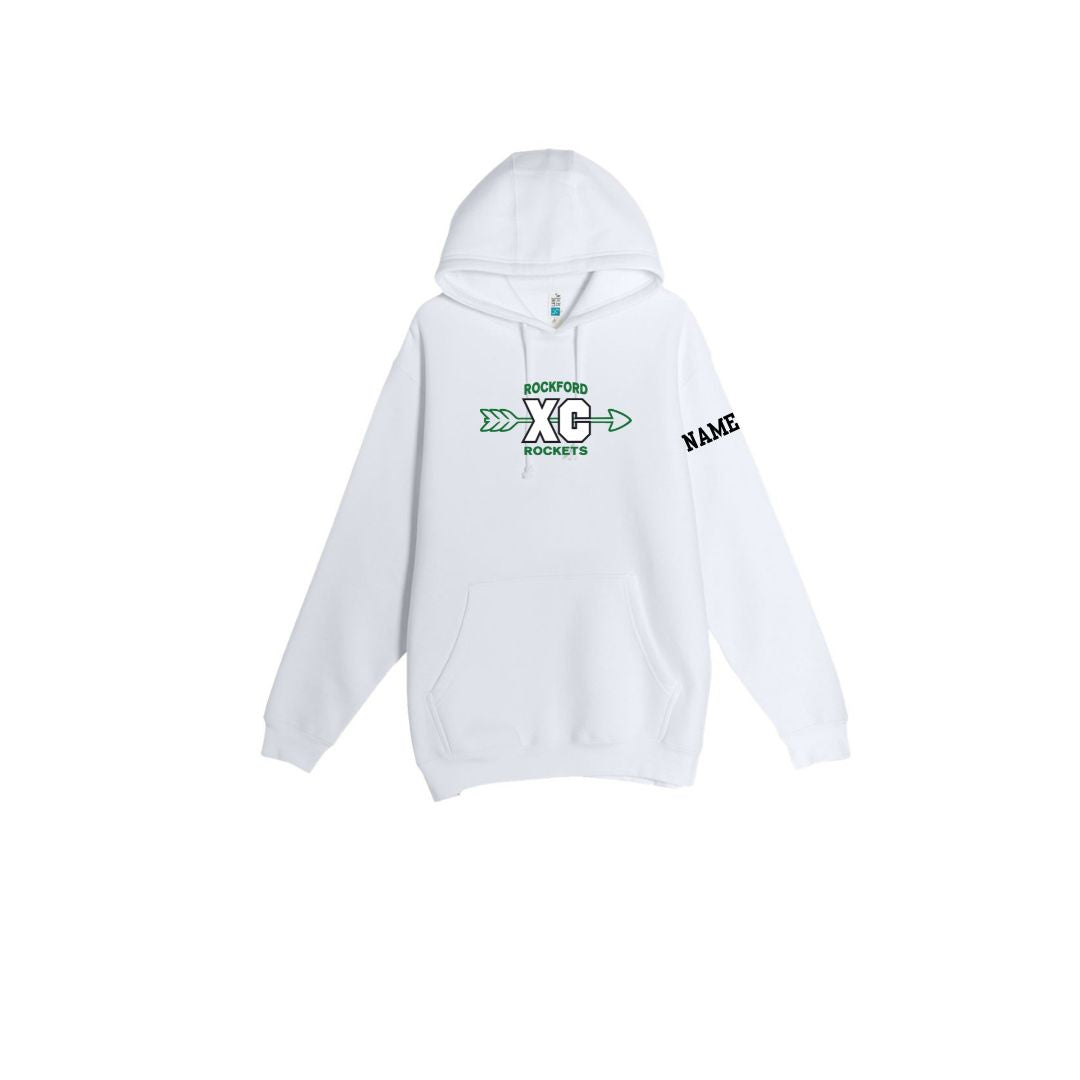 Rockford Twill Applique XC Unisex Heavyweight Hoodie (4 colors available)