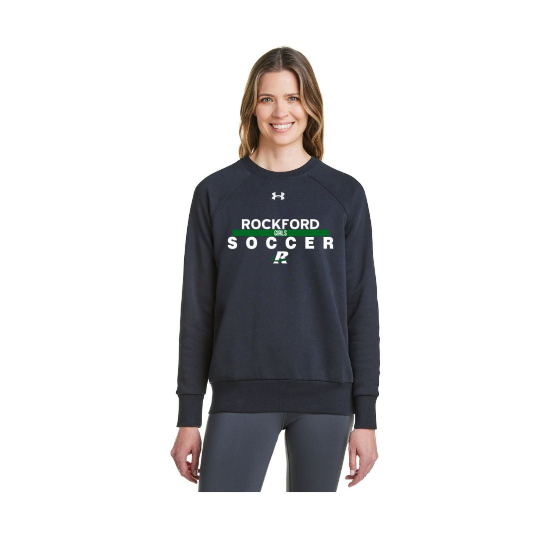 Under Armour Women's Rival Fleece Sweatshirt - Soccer 2026