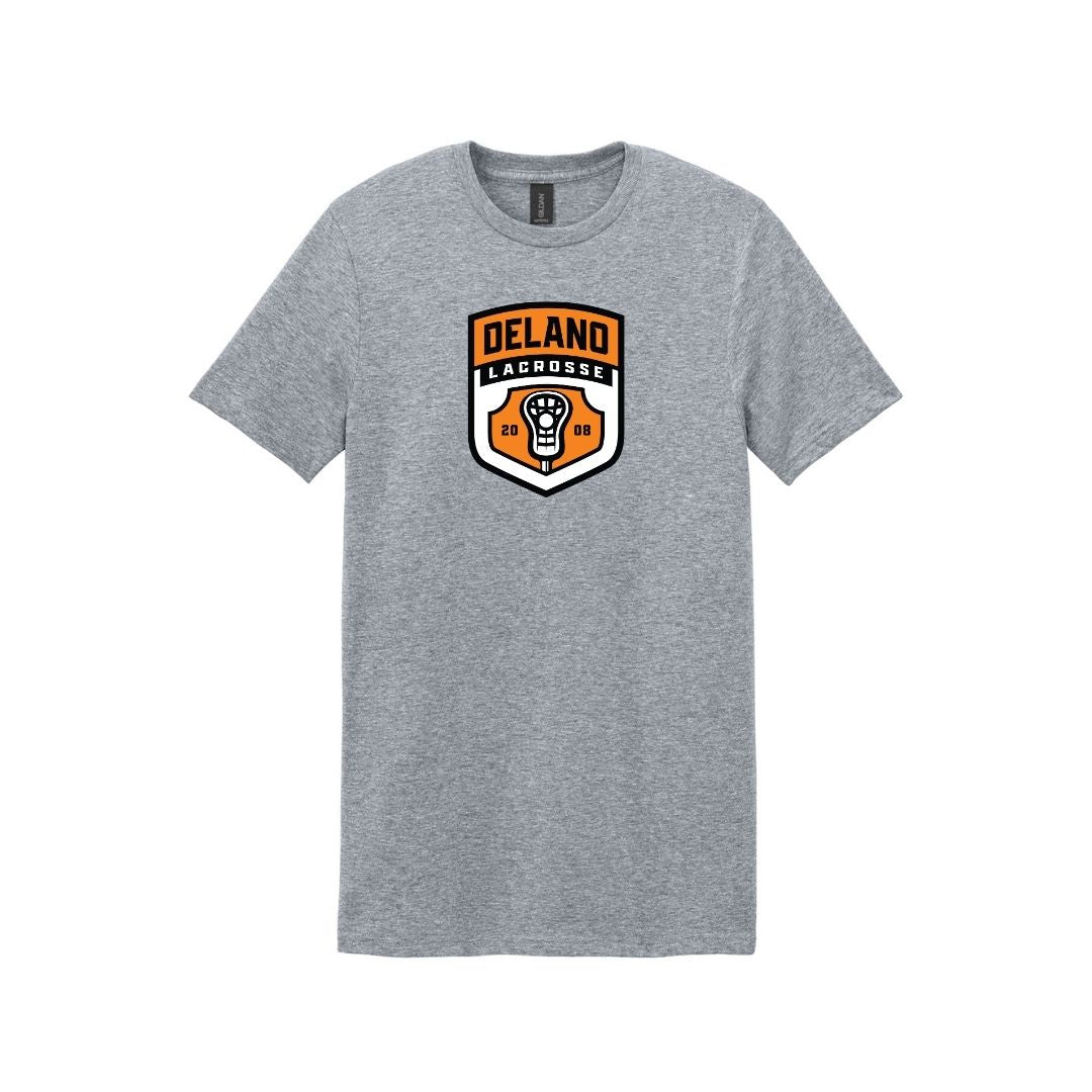 Delano Lacrosse - Gildan Softstyle Short Sleeve T (Youth or Adult)
