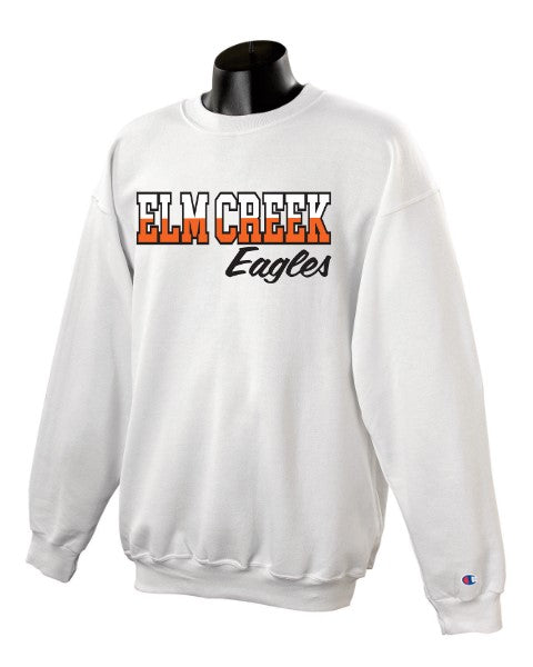 '25 Elm Creek Applique Champion® Powerblend® Crewneck