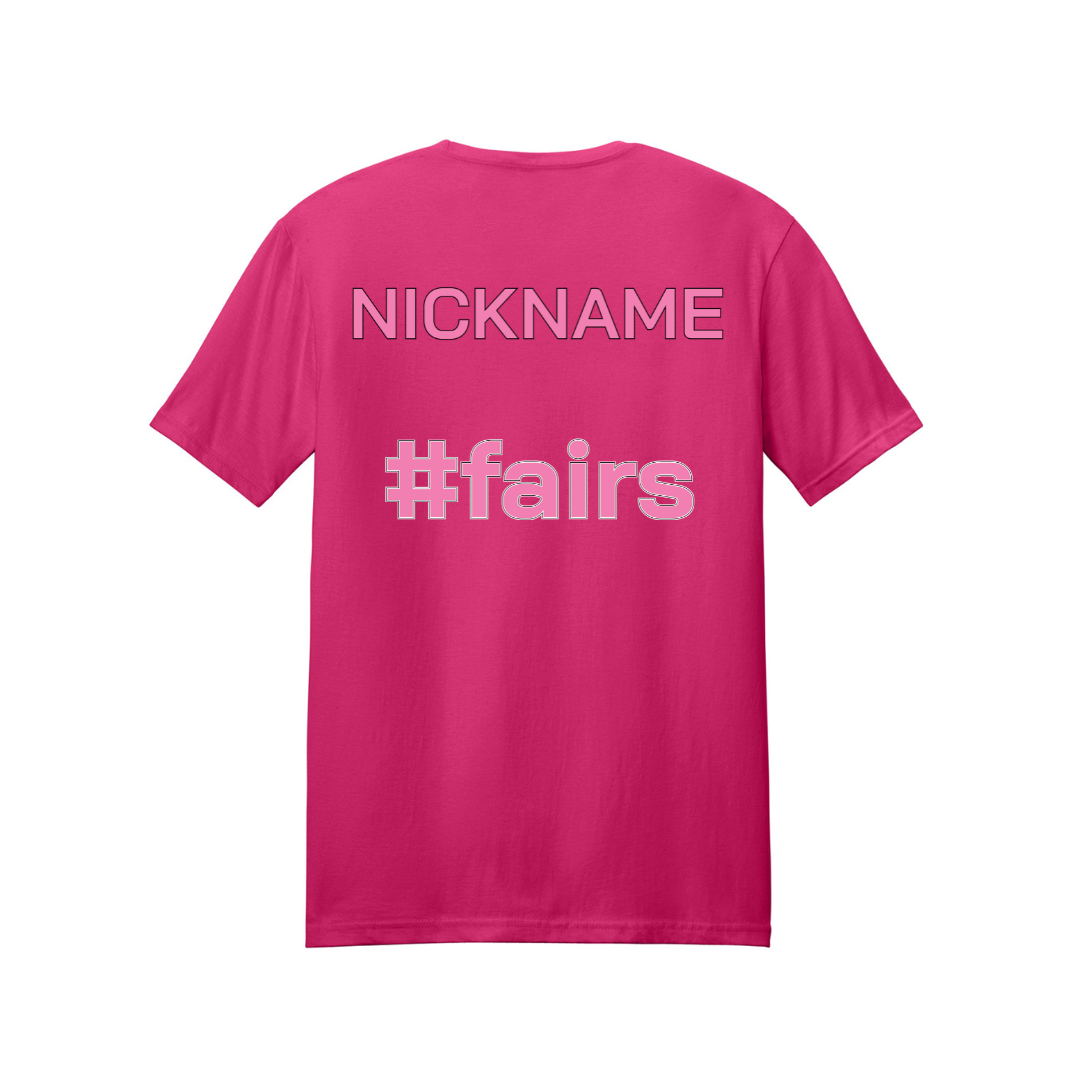 Class of 2028 - Powder Puff T - Heliconia Pink